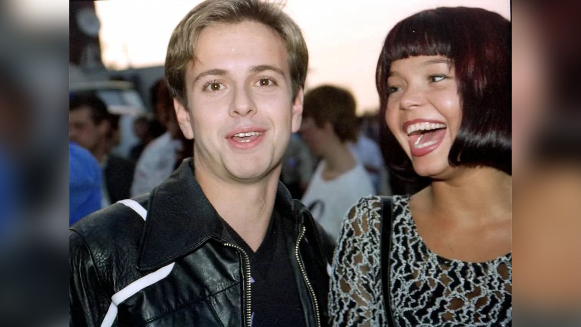 Певец Андрей Губин и Люся Кобевко в молодости