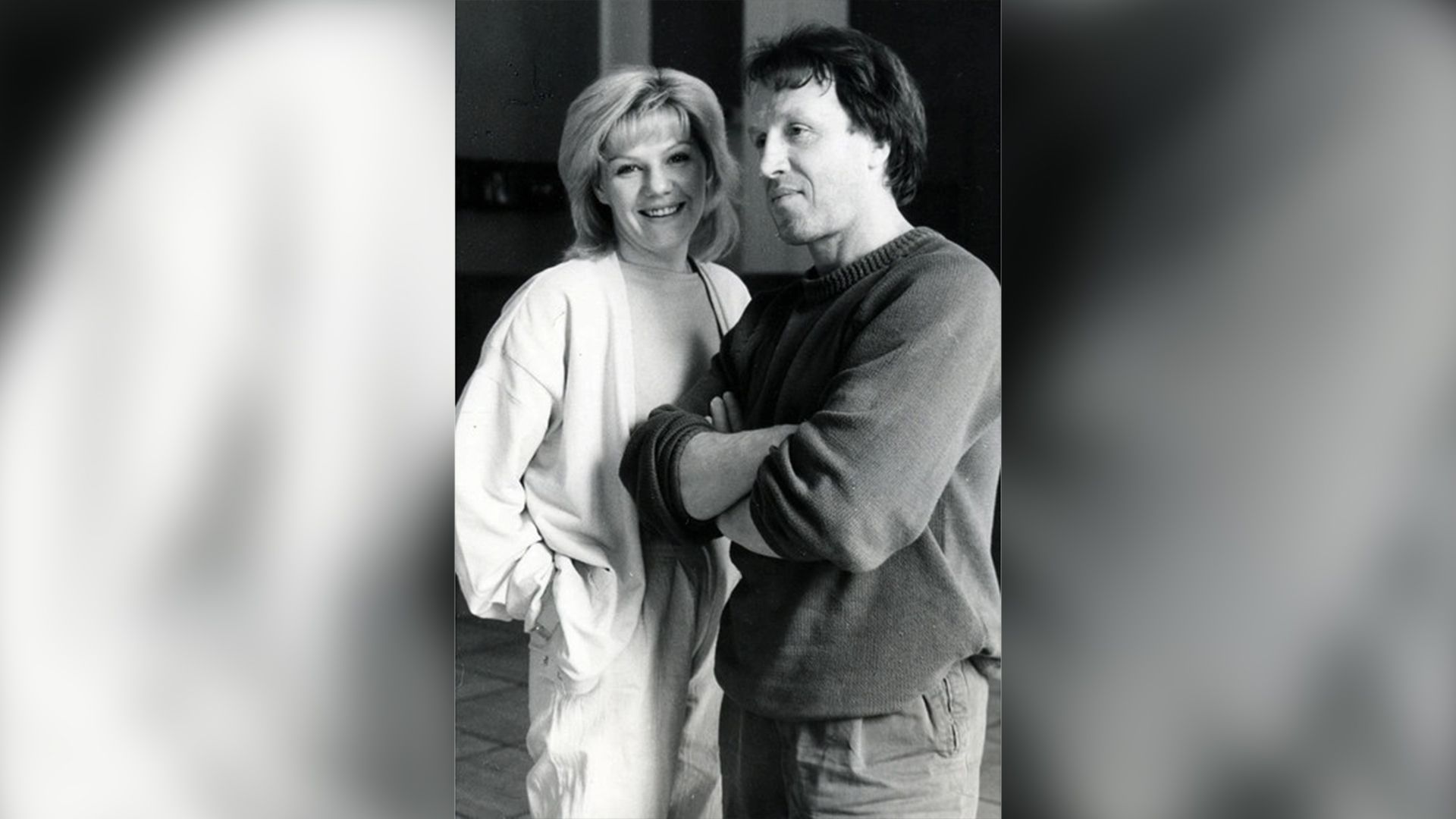 Актёр Владимир Стеклов и актриса Александра Захарова