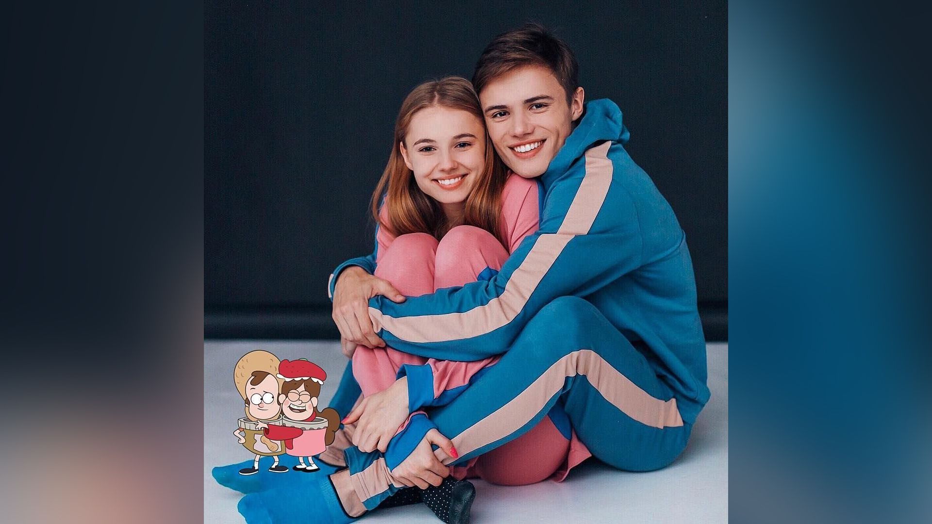 Актёр Даниэль Вегас и актриса Елизавета Василенко