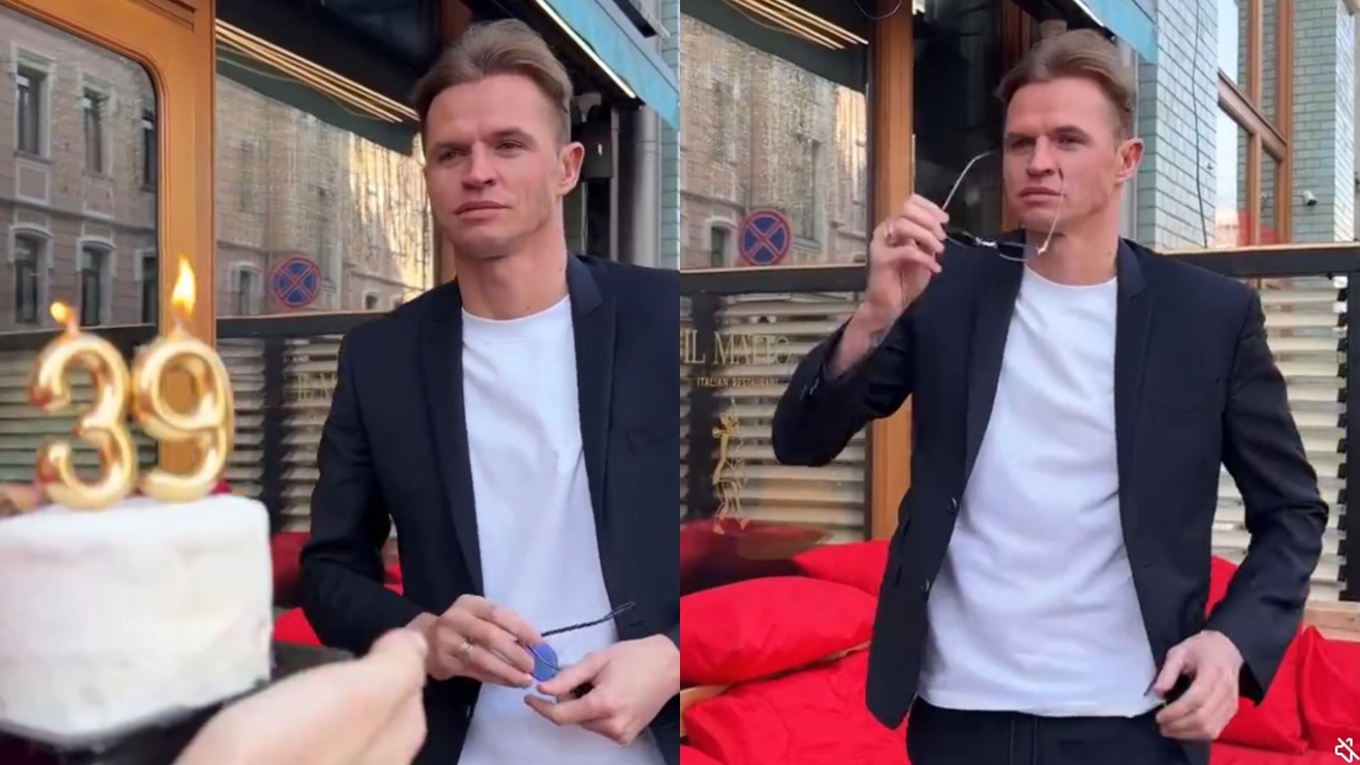 Футболист Дмитрий Тарасов