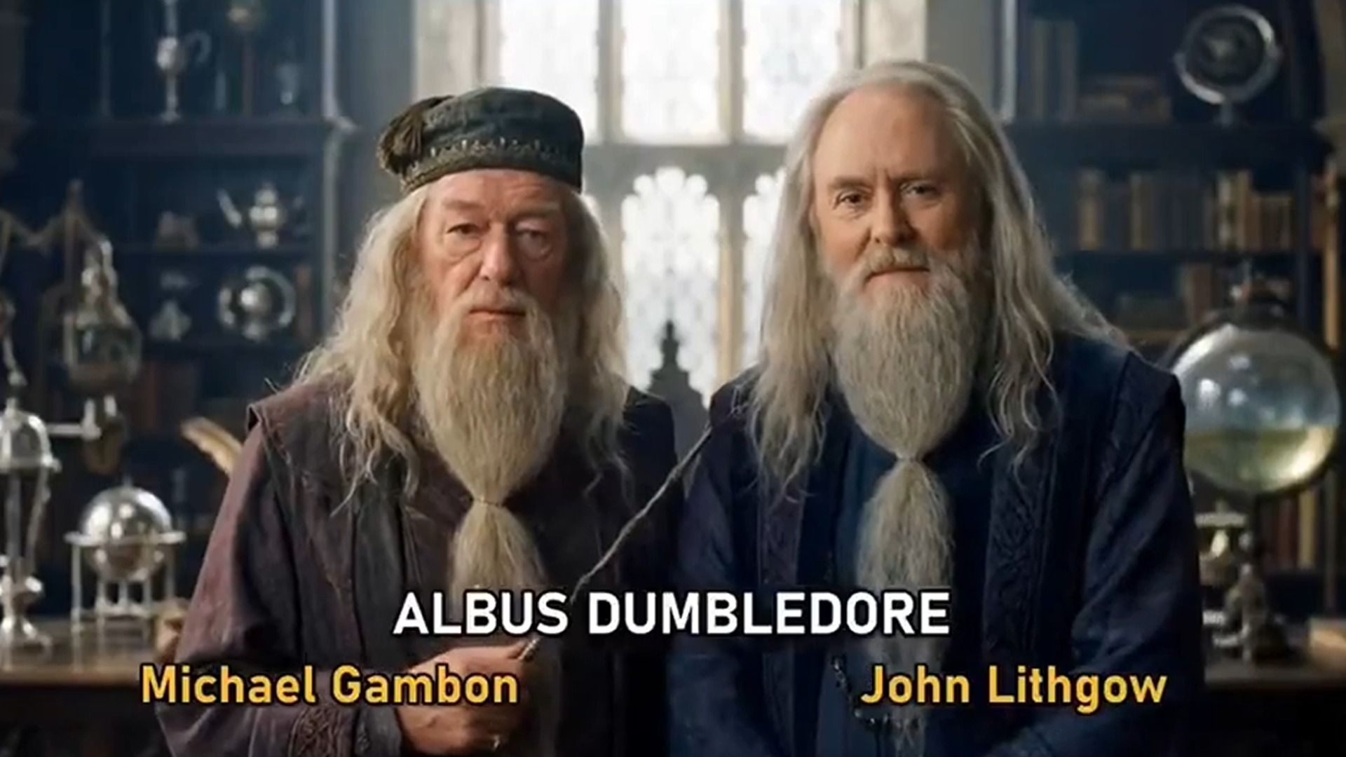 Актеры Майкл Гэмбон и Джон Литгоу