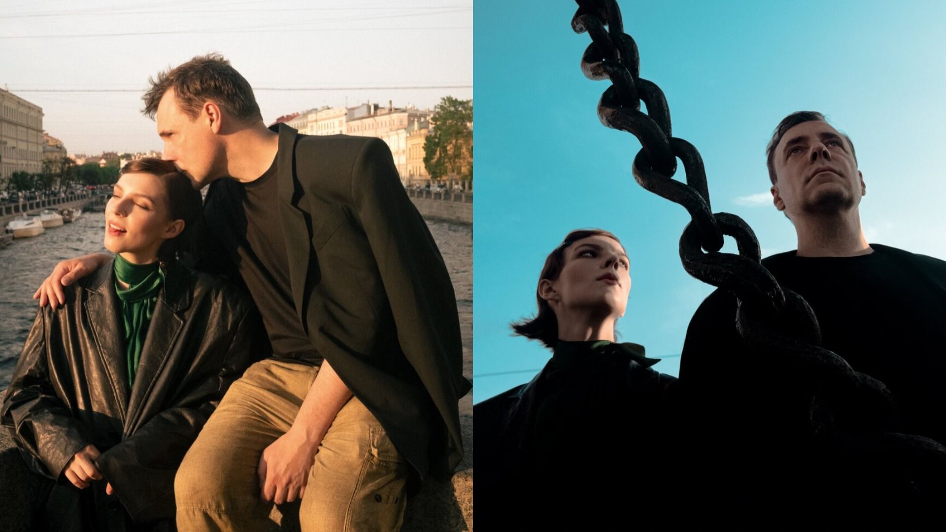 Актеры Полина и Евгений Цыгановы