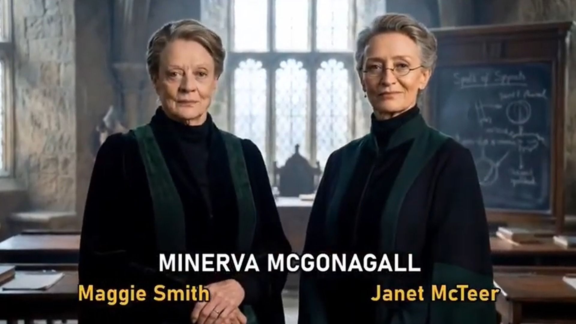 Актрисы Мэгги Смит и Джанет Мактир