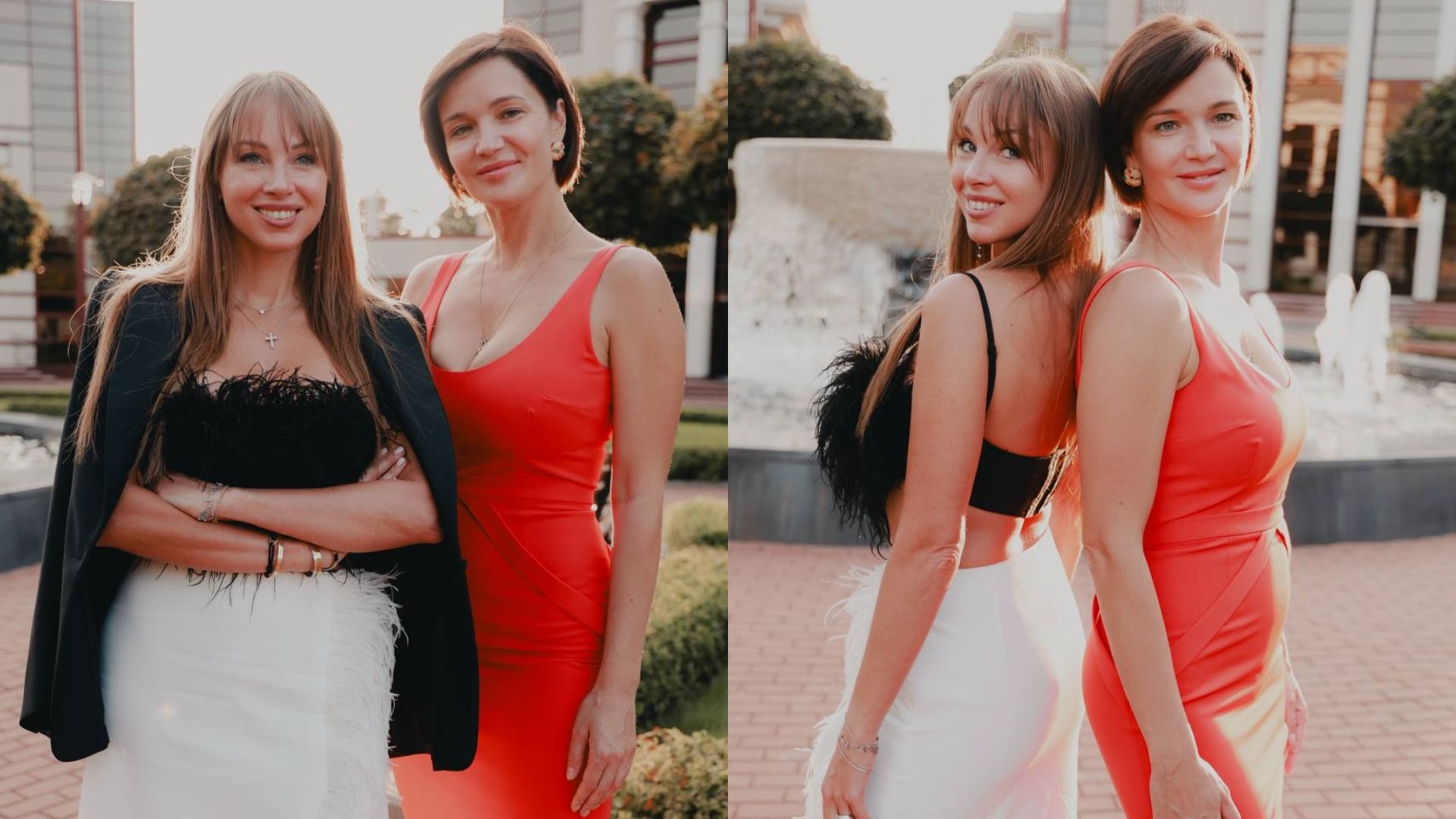 Модель Полина Диброва и нутрициолог Екатерина Гусева