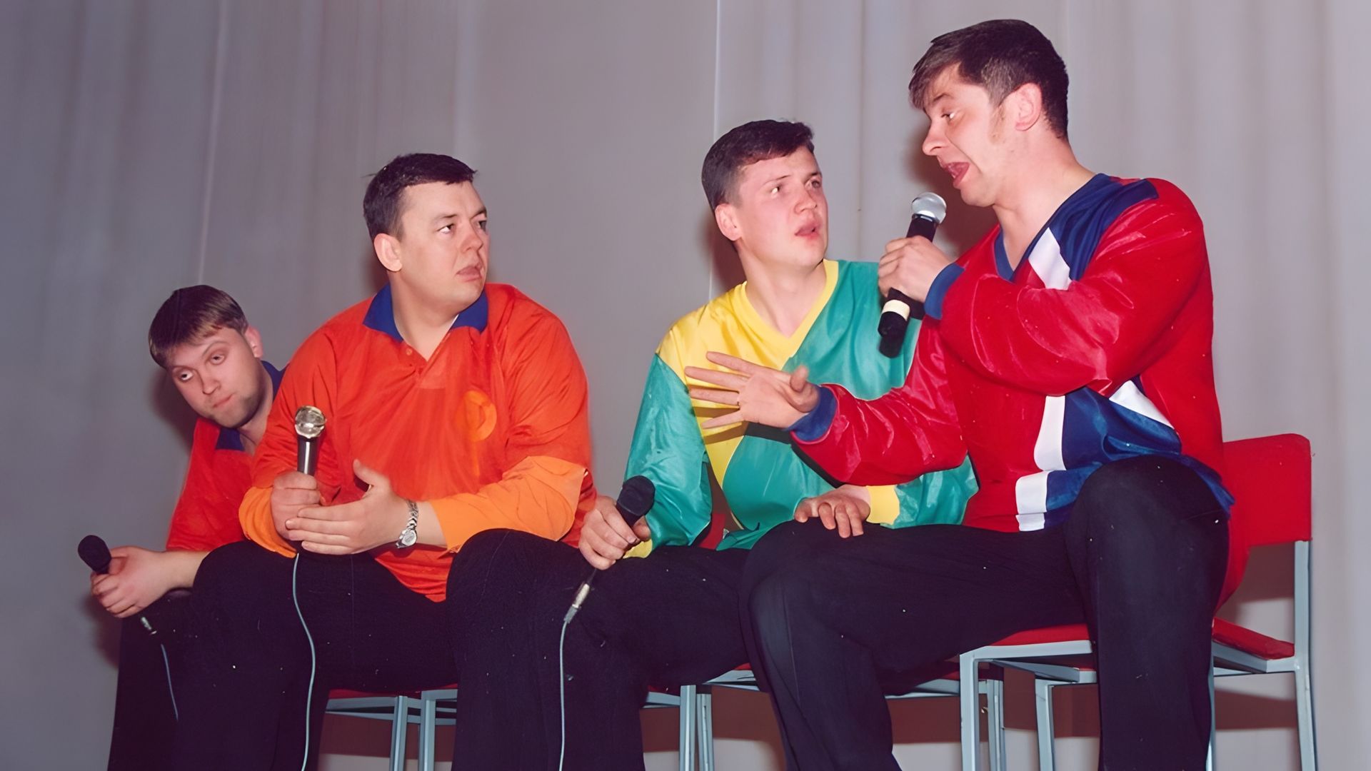 участники уральских пельменей в молодости