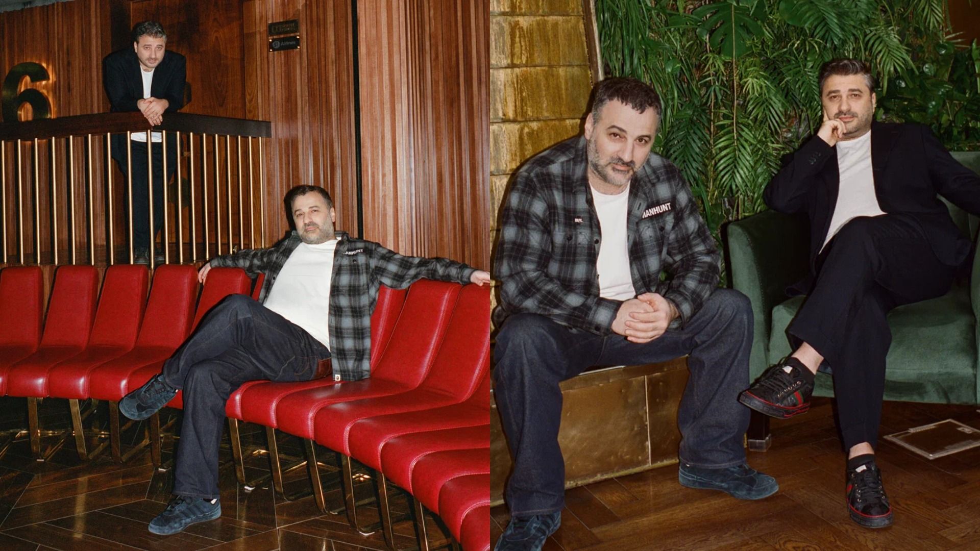 Продюсер Гевонд Андреасян и режиссер Сарик Андреасян