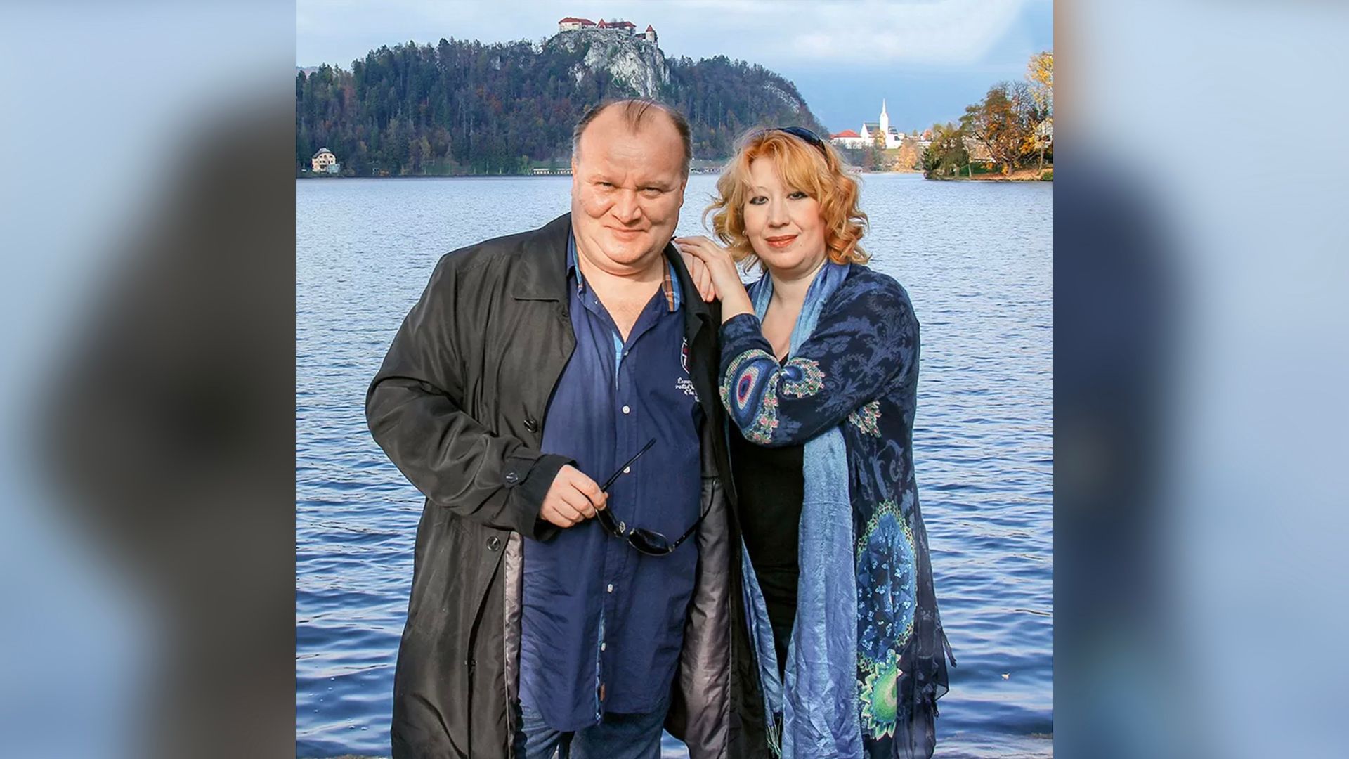 Актёр Борис Каморзин и его жена Светлана