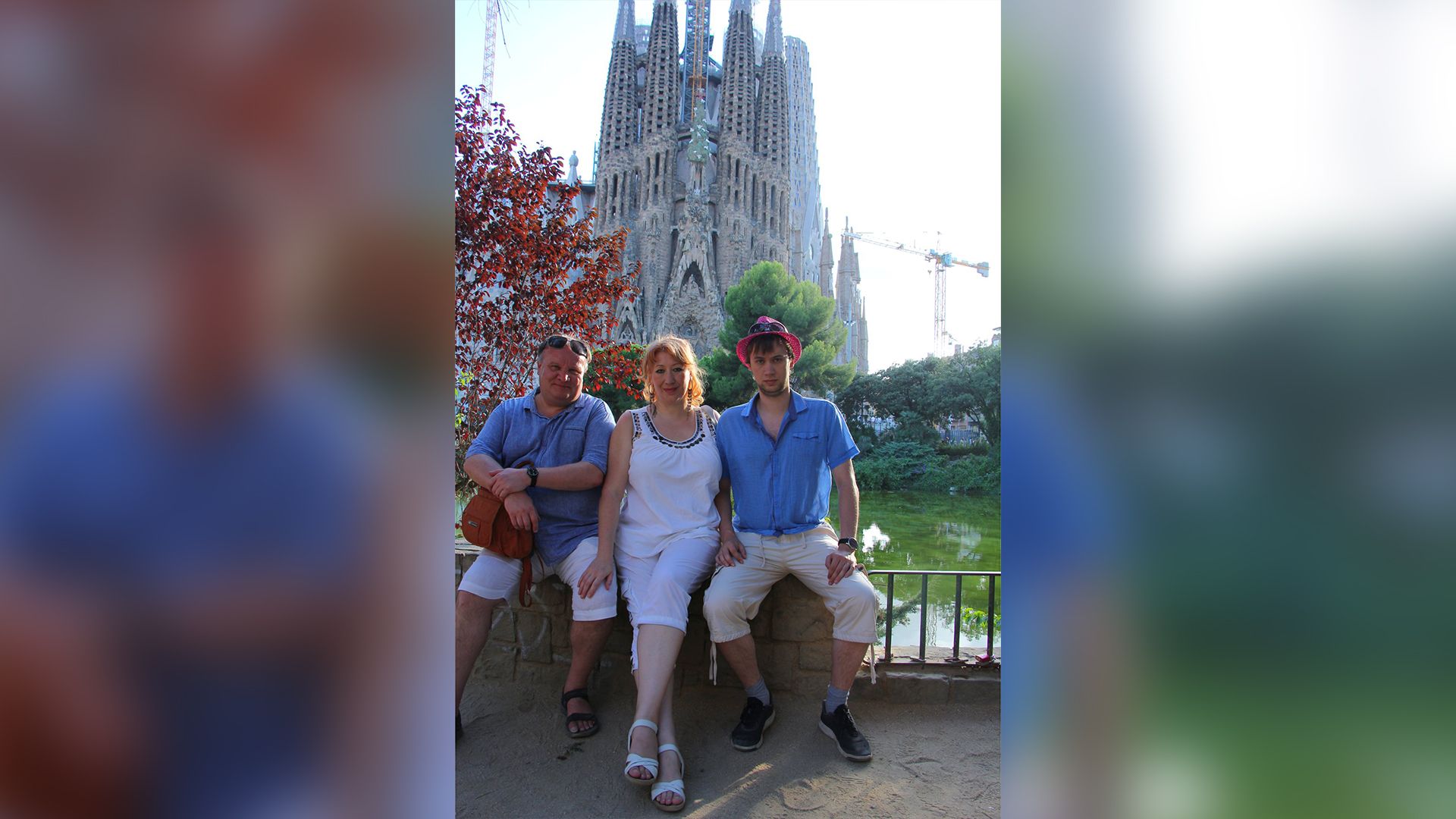 Актёр Борис Каморзин, его жена Светлана, их сын Борис