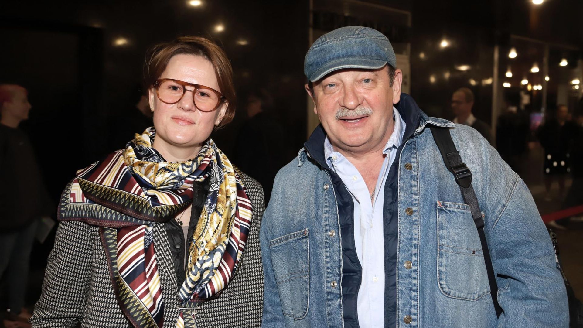 Актёр Леонид Громов и его жена Мария