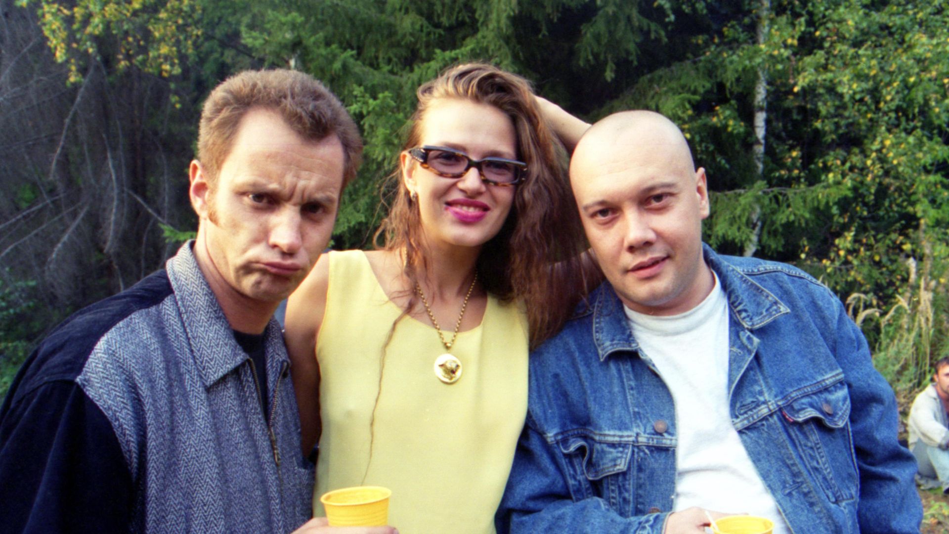 Владимир Комаров с коллегами