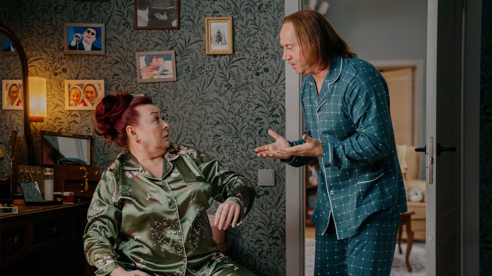 Мария Аронова и Сергей Бурунов в фильме «Новая тёща»