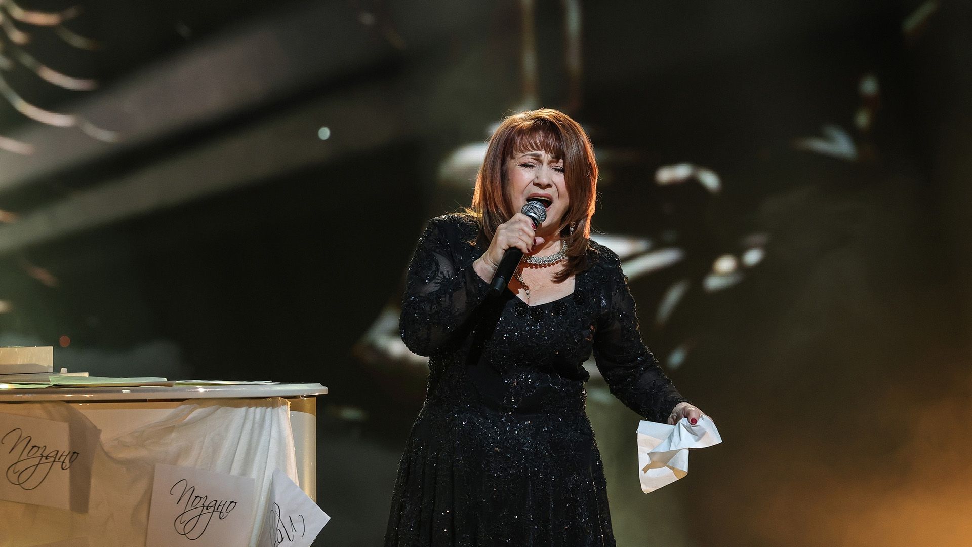 Певица Ксения Георгиади в шоу «Суперстар. Битва сезонов»