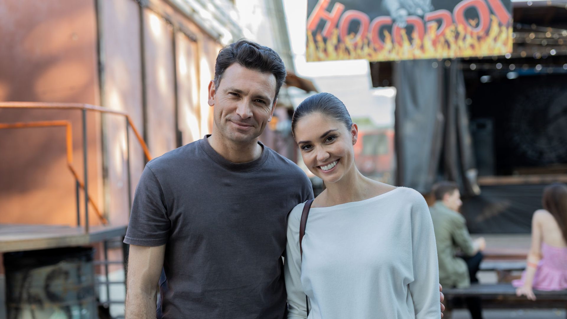 Фото со съёмок сериала "Я знаю твои секреты"