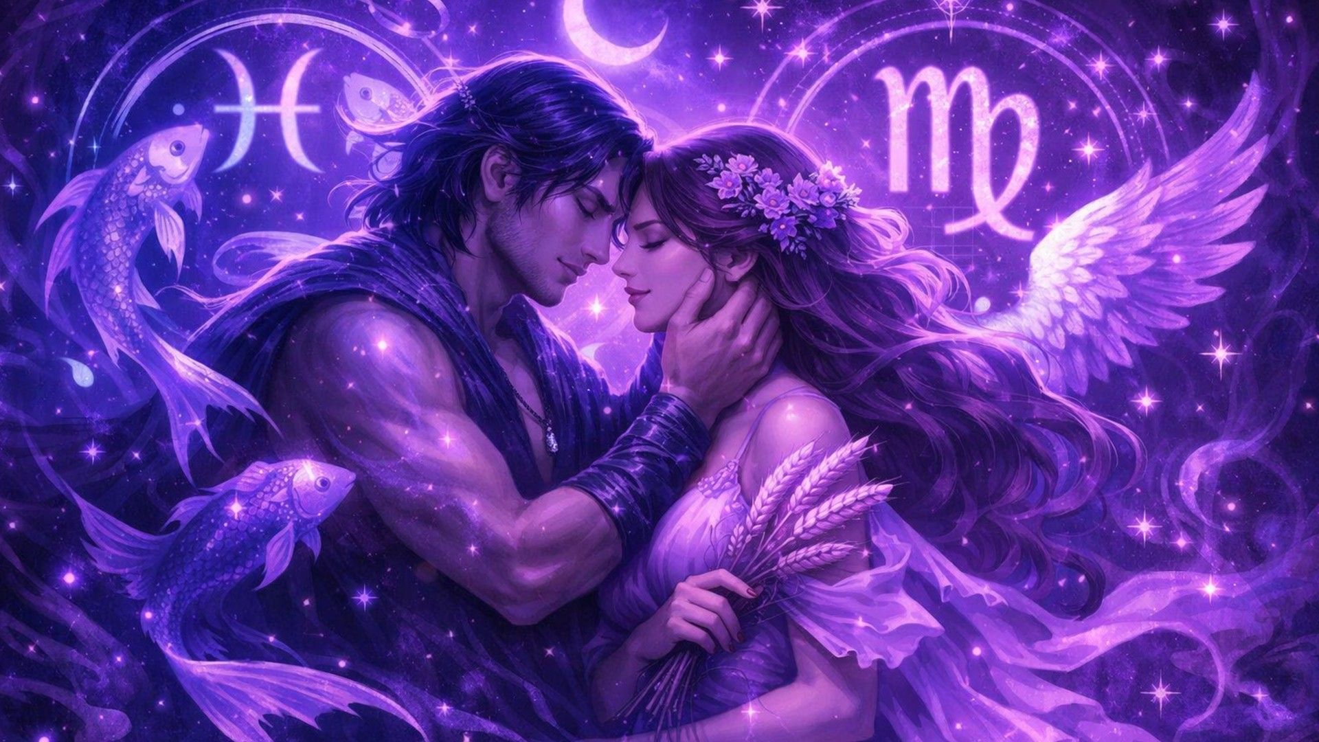 Мужчина-Рыбы и женщина-Дева – совместимость в любви