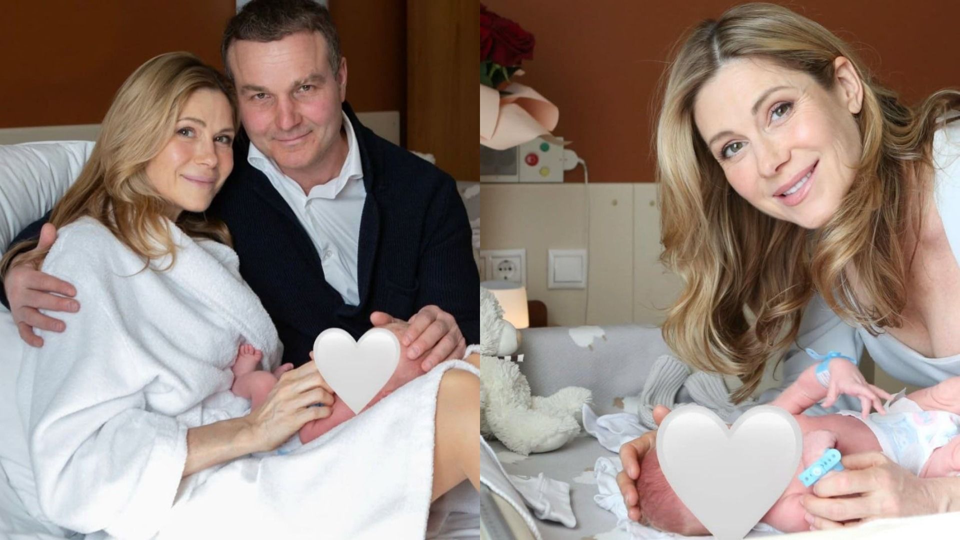 49-летняя актриса Анна Невская впервые стала мамой после 12 лет брака с Дмитрием Клепацким