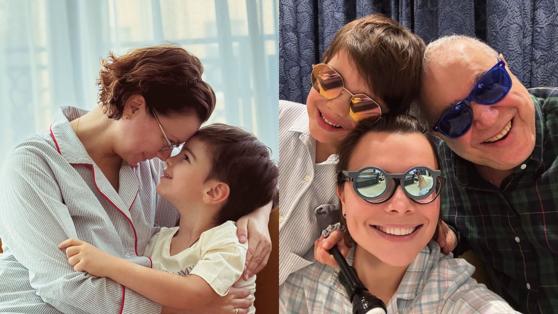 Юморист Евгений Петросян с женой Татьяной Брухуновой и сыном Ваганом