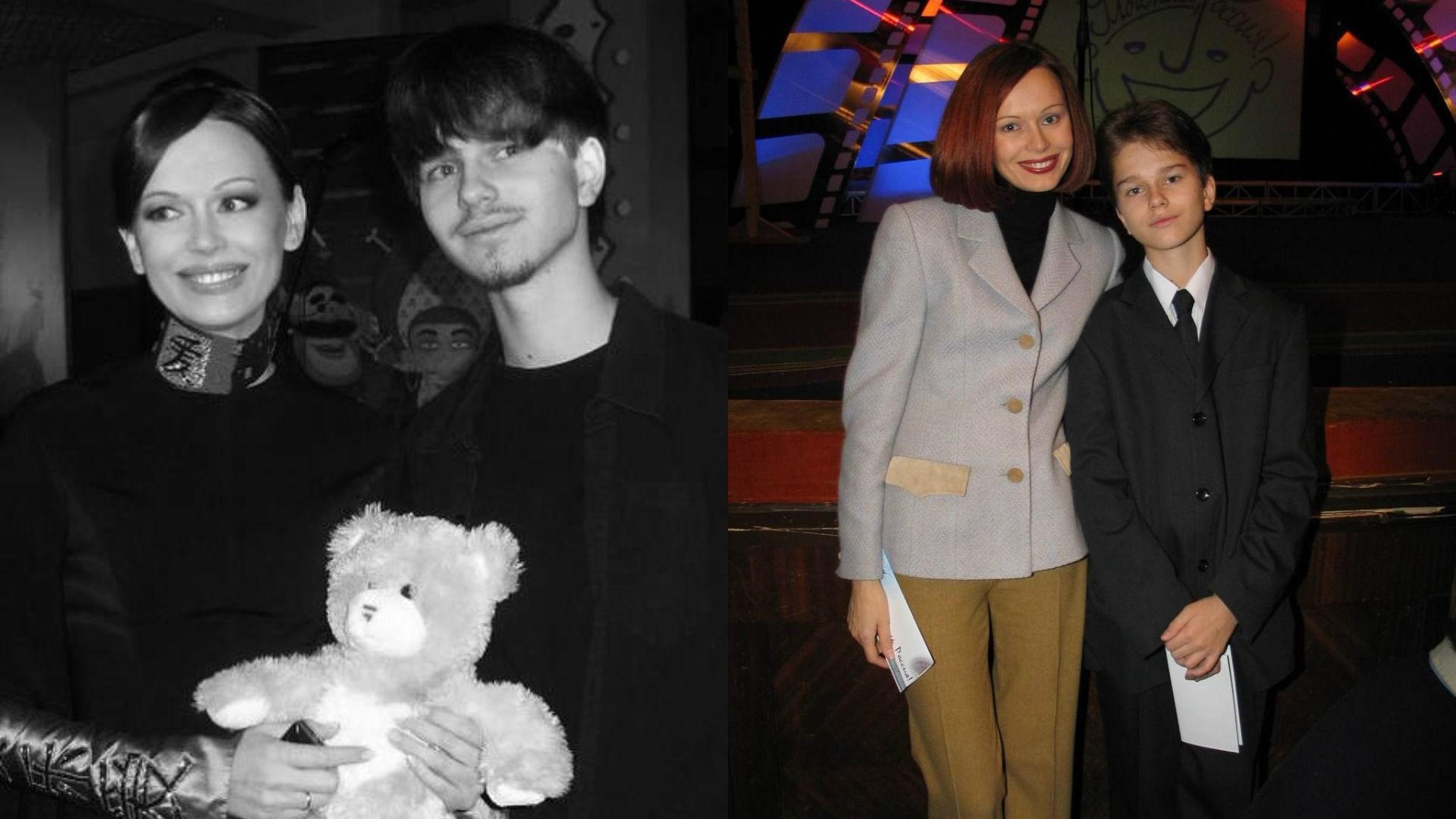 Актриса Ирина Безрукова с сыном Андреем