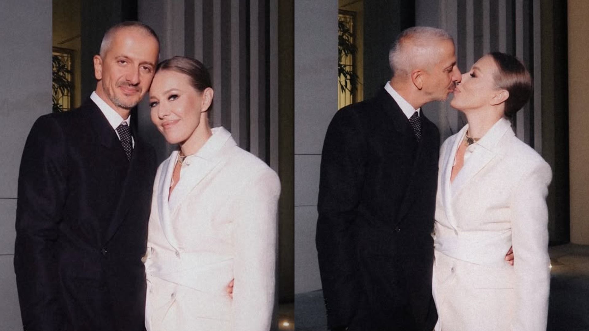 Ксению Собчак и ее мужа сравнили с Шаманом и Мизулиной после фото с поцелуем