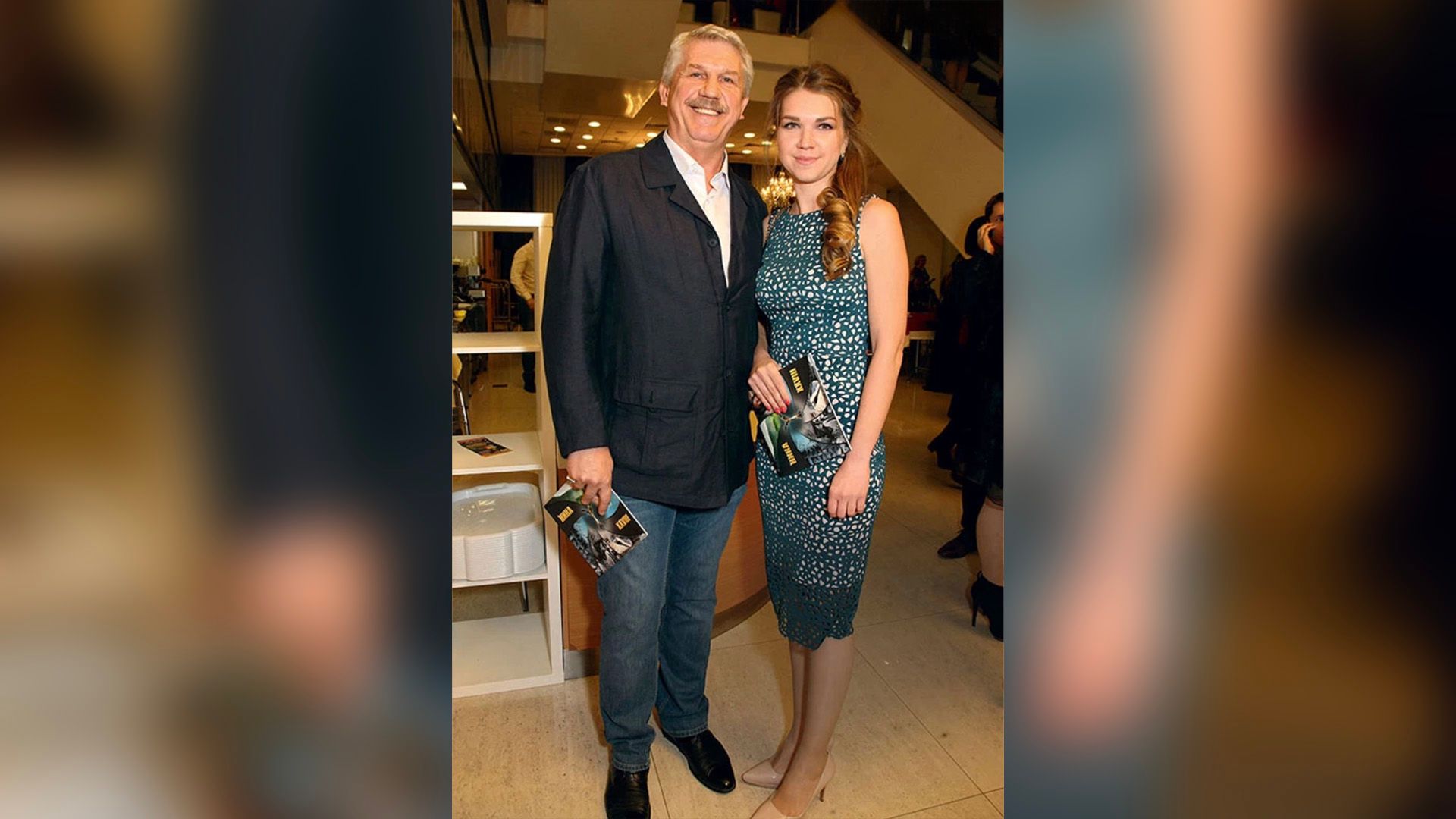 Актёр Сергей Баталов и его дочь Екатерина