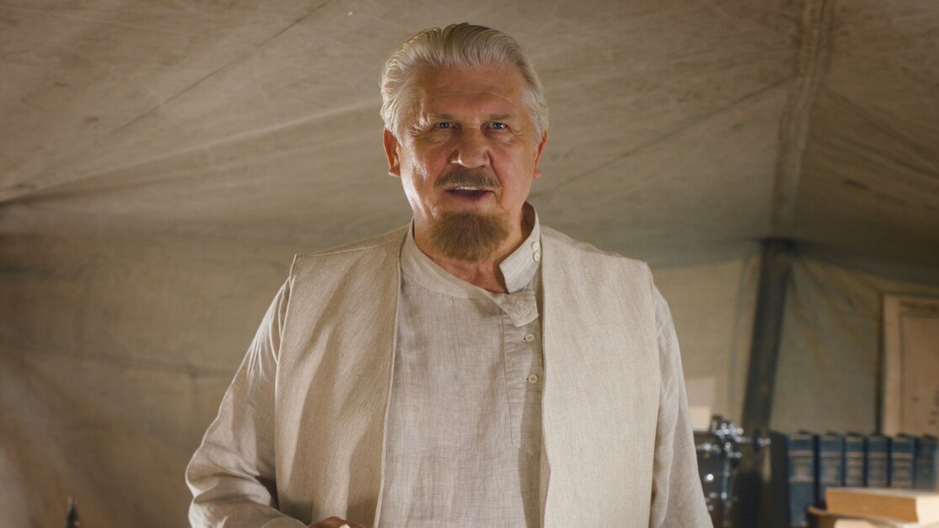 Актёр Сергей Баталов в фильме «Артек. Сквозь столетия»