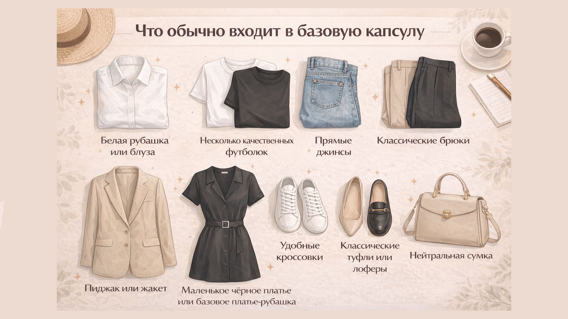 Примерный вариант самой простой базовой капсулы