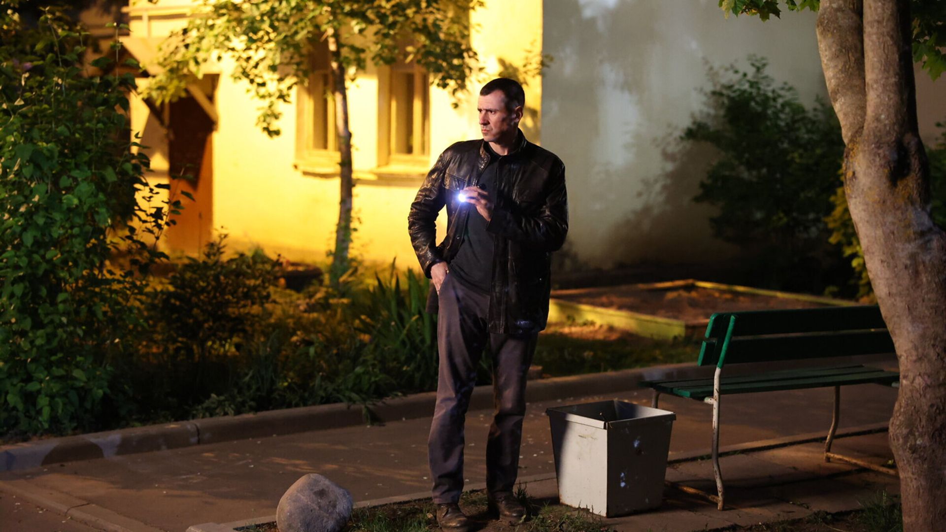 Евгений Миллер в сериале «Белая полоса»