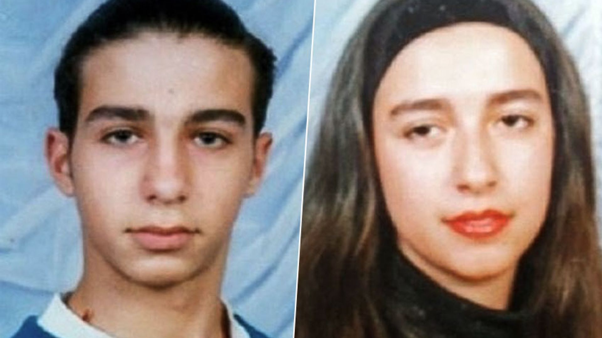 Иван Ургант и Наталья Кикнадзе в школьные годы