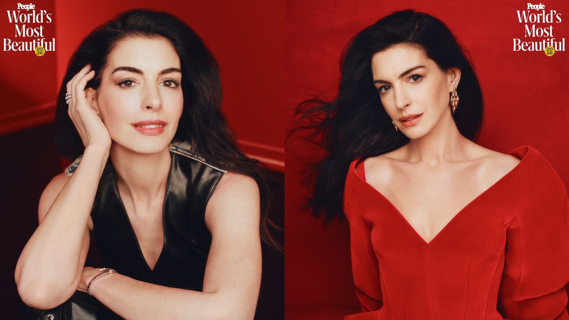 Журнал People назвал Энн Хэтэуэй самой красивой звездой мира. Читатели не согласны