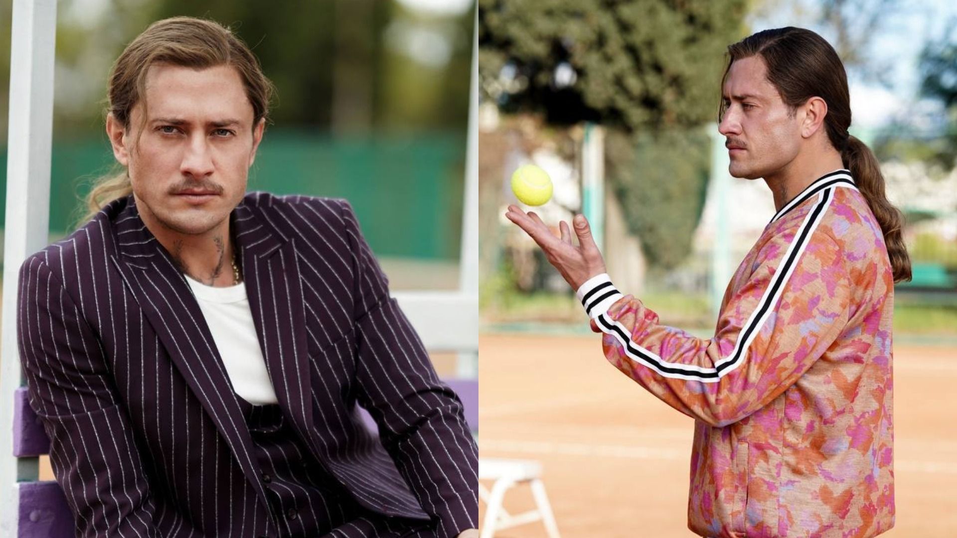 Фото Павла Прилучного с усами и длинными волосами высмеяли в соцсетях