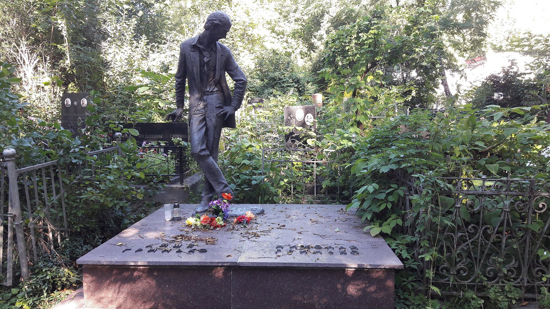 Могила Николая Гринько