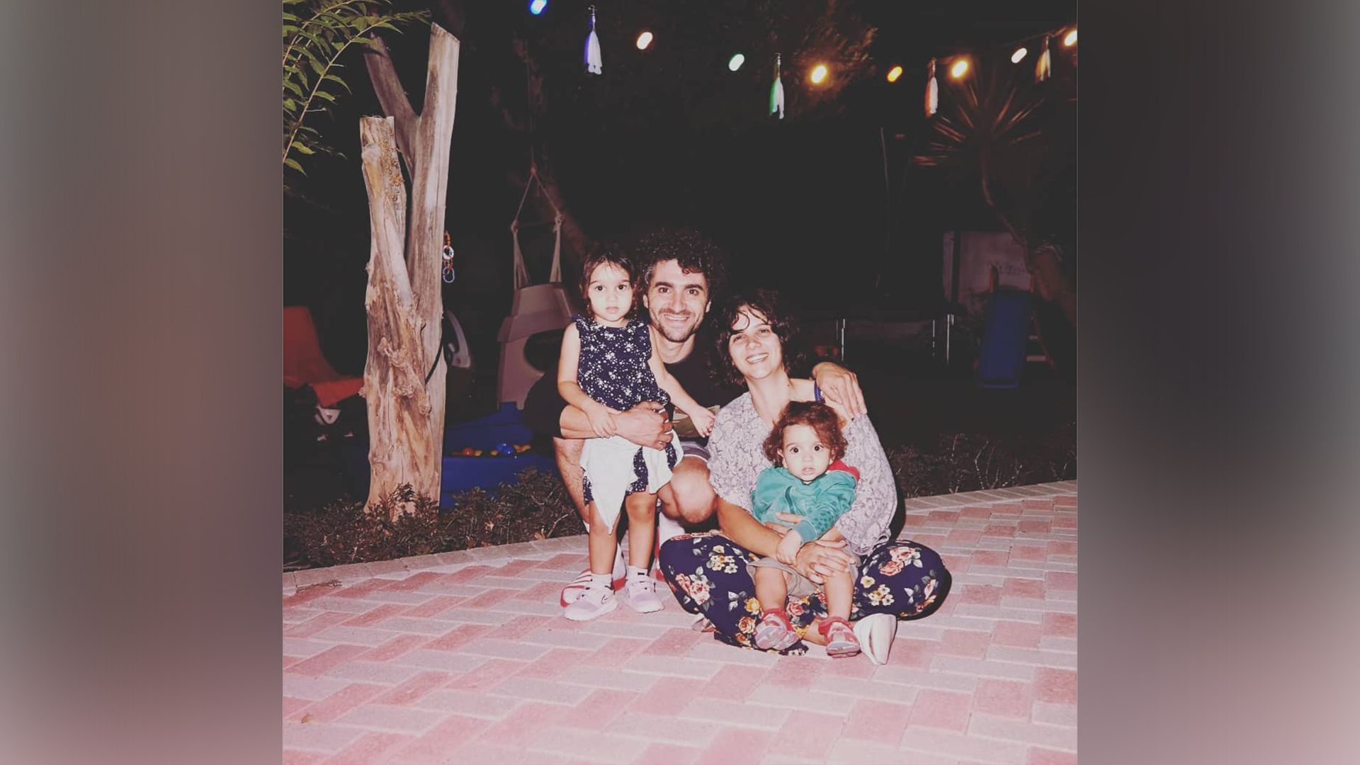 Прокопис Агафоклеус с семьёй