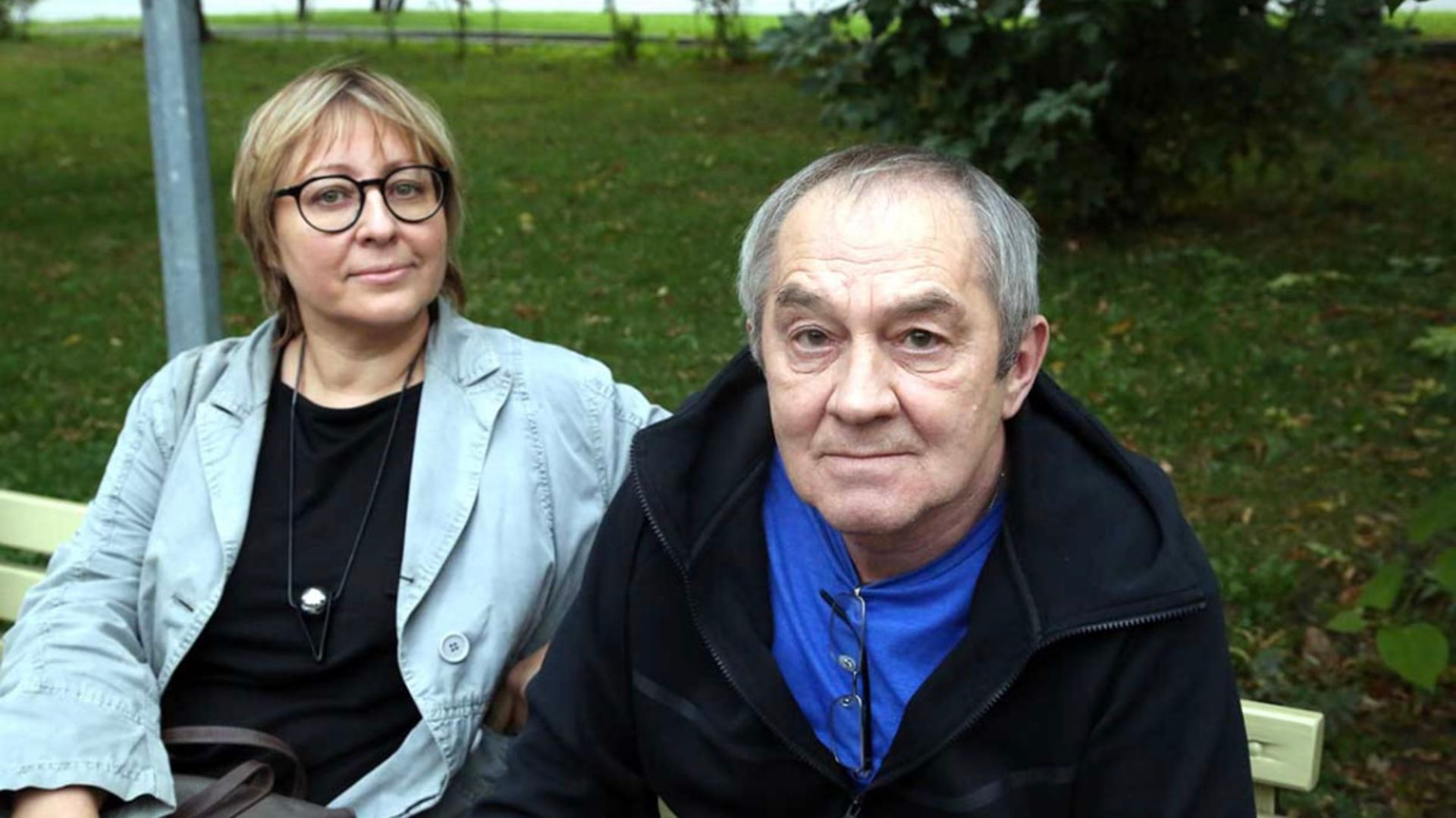 Актёр Сергей Сосновский и его жена