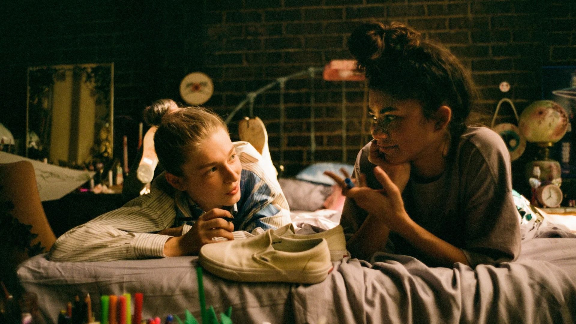 Актрисы Хантер Шефер и Зендая