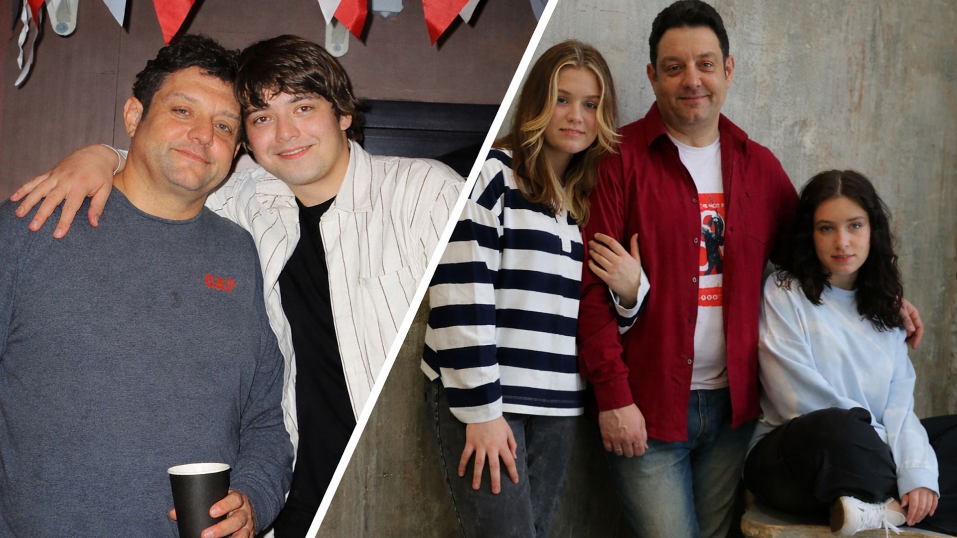 Михаил Полицеймако с детьми