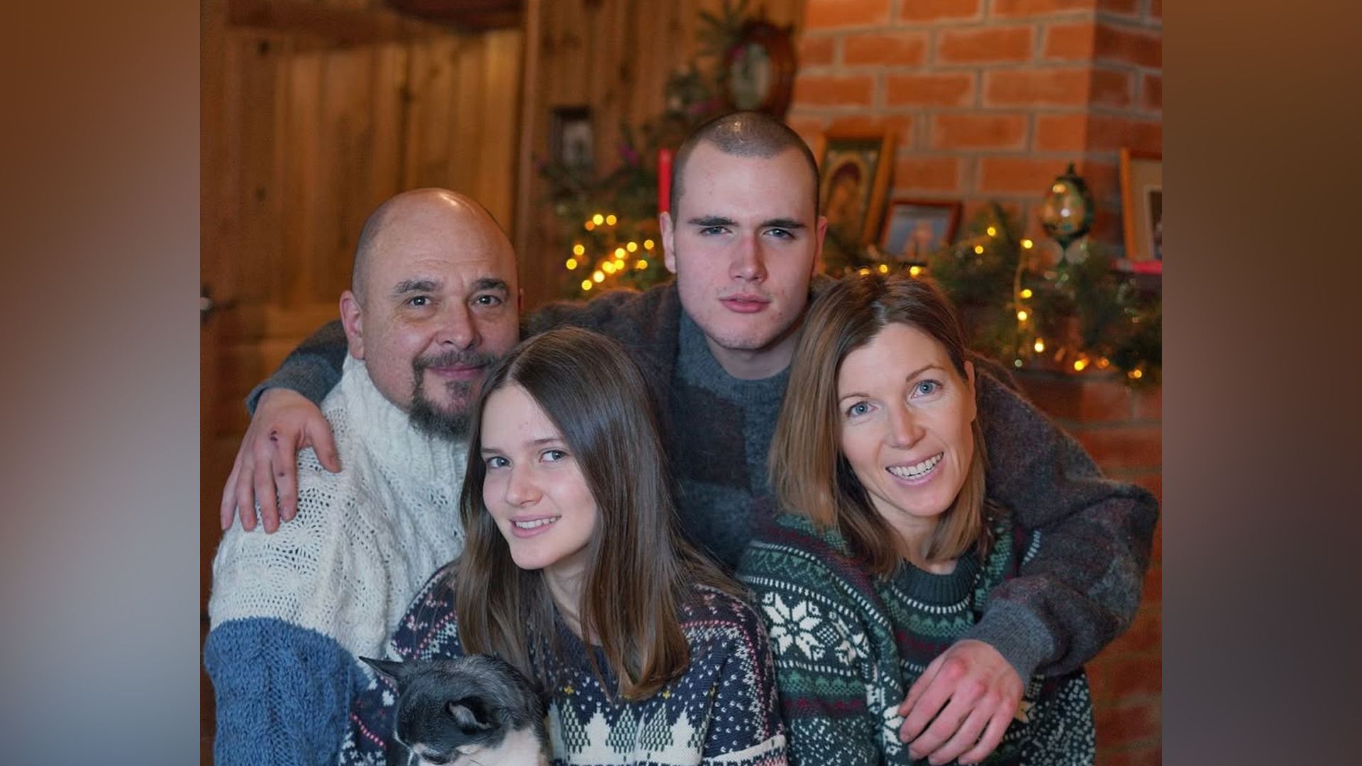 Сергей Трофимов с семьёй