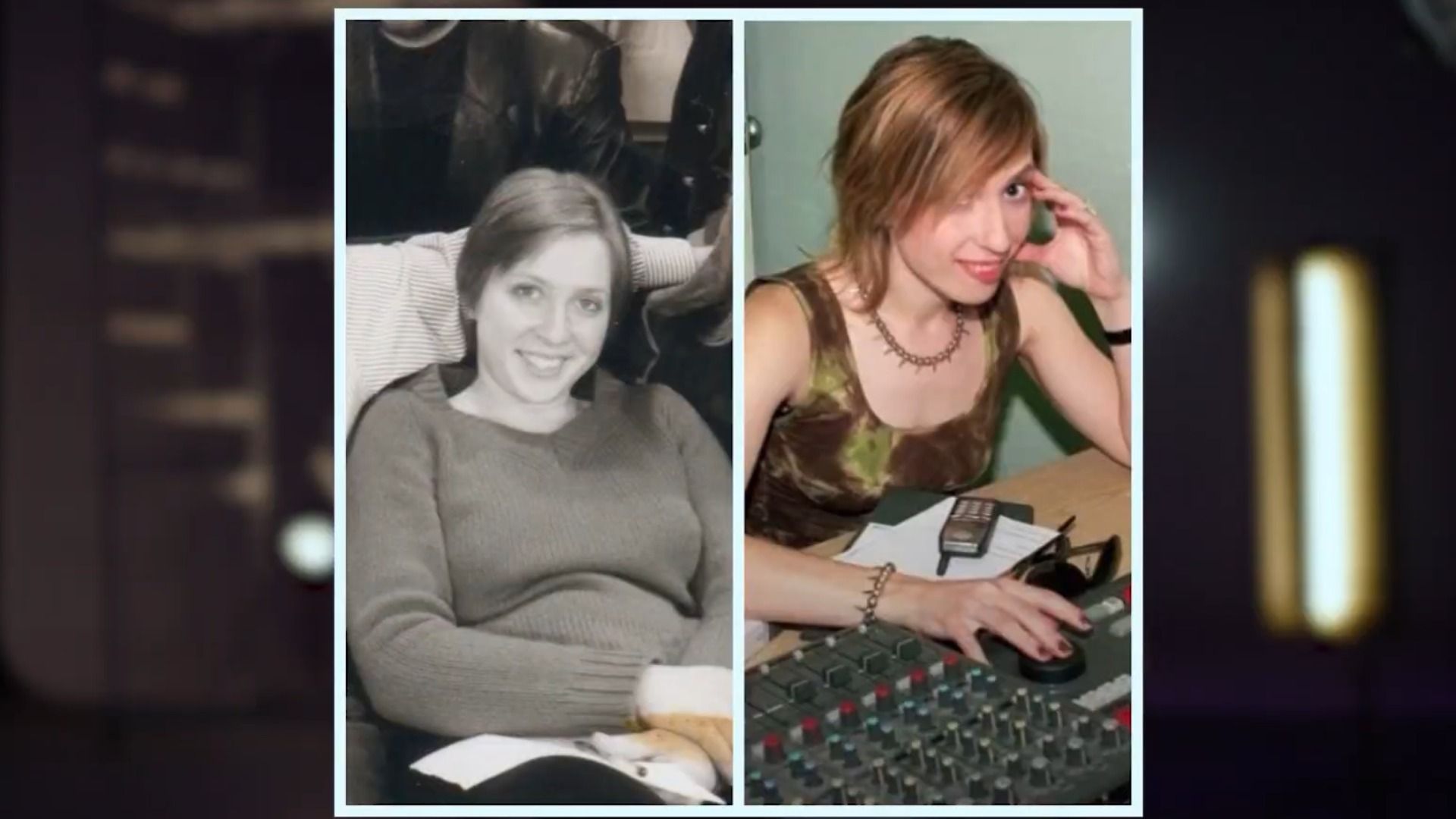 Телеведущая Яна Чурикова в молодости