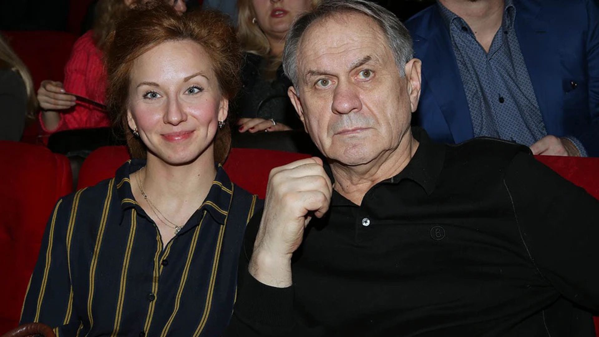 Актёр Валерий Афанасьев и его четвертая жена Наталия