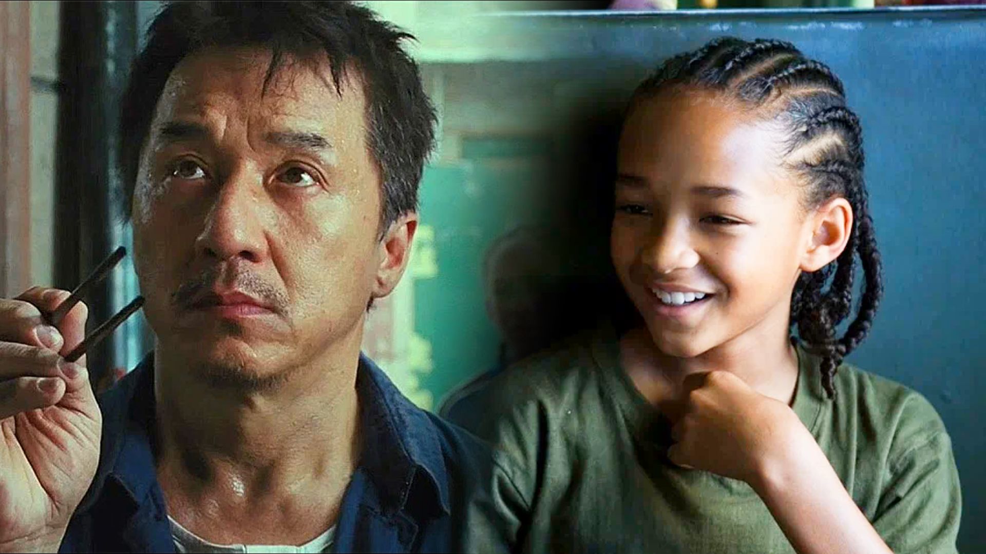 Актеры Джеки Чан и Джейден Смит