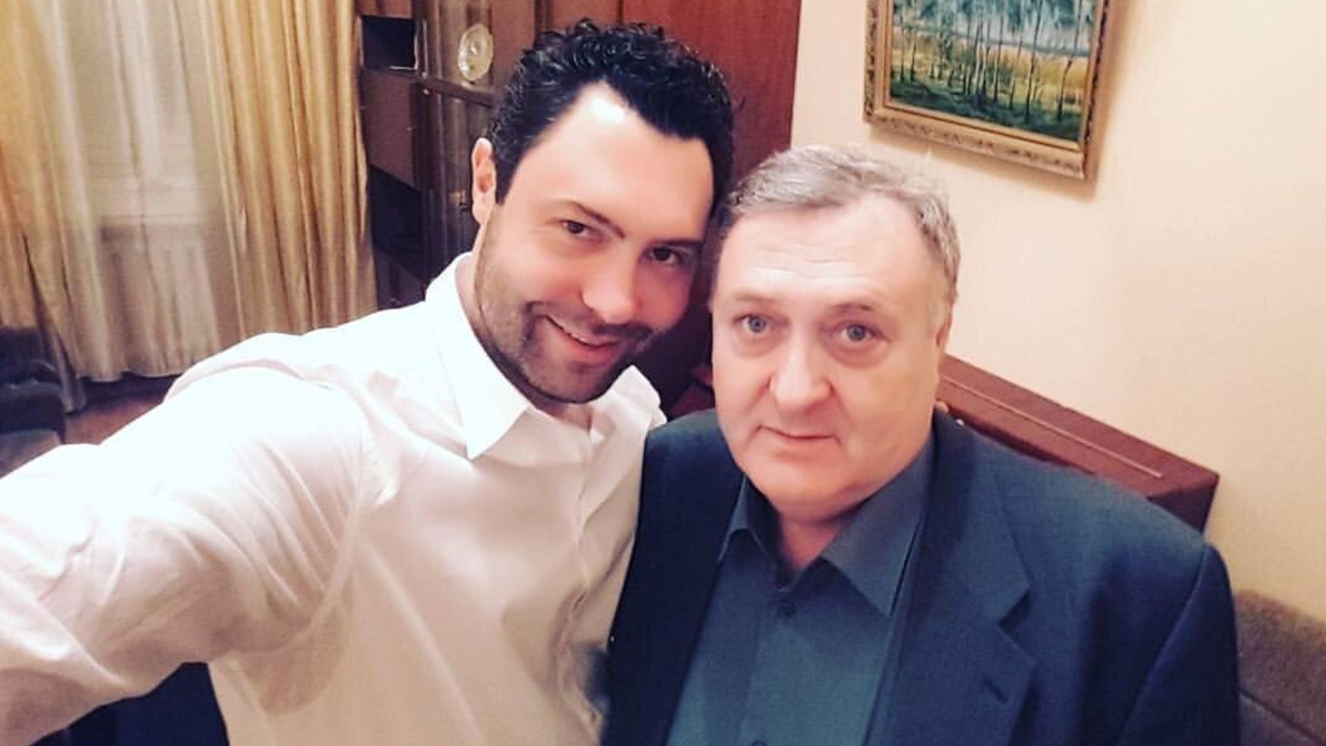 Евгений Кунгуров с отцом