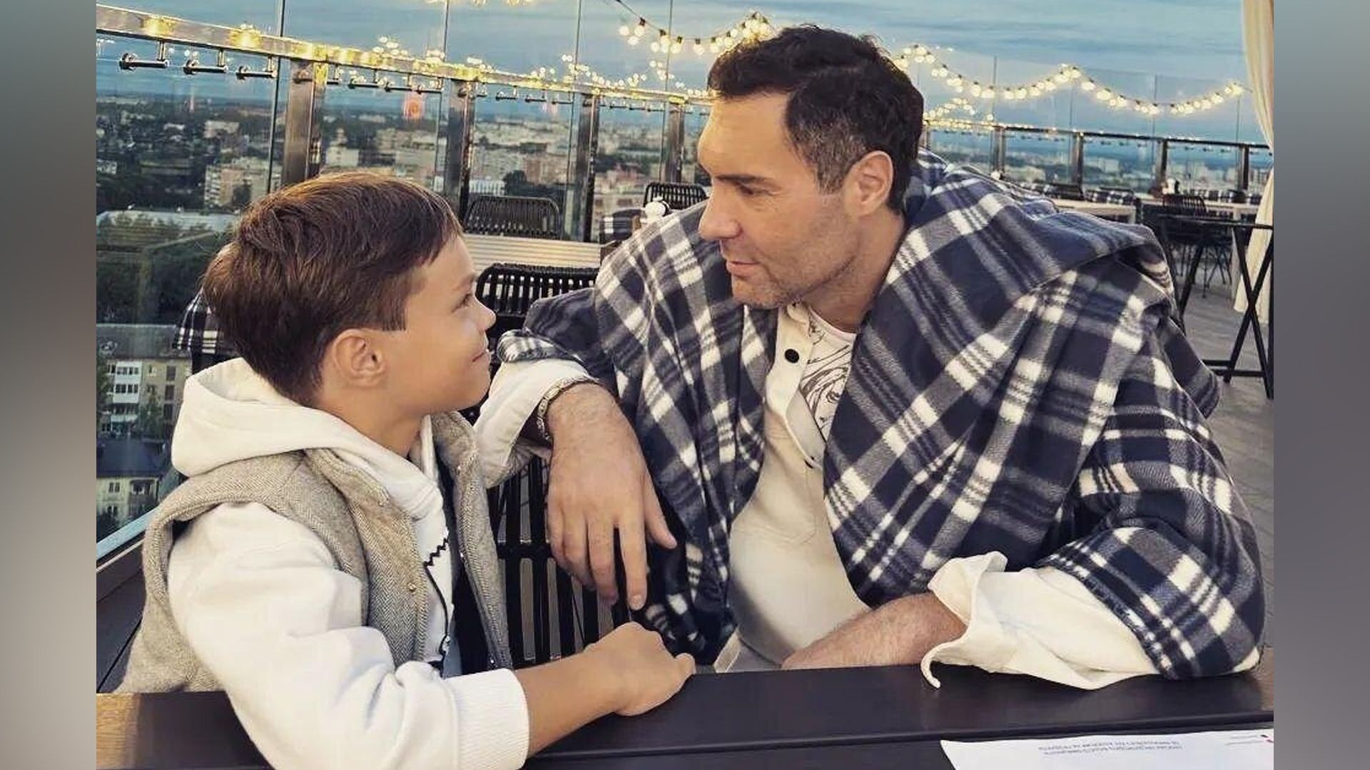 Евгений Кунгуров с сыном Иваном