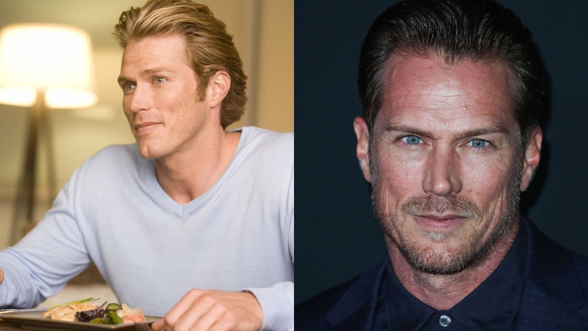 Джейсон Льюис в молодости и сейчас