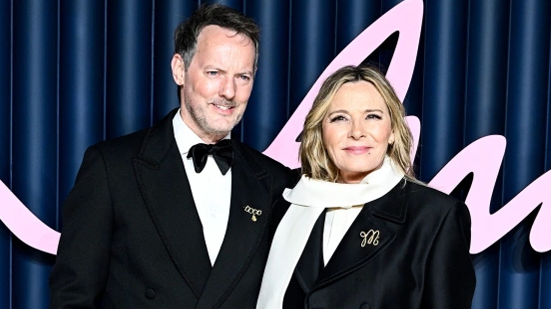 Ким Кэтролл и её муж Рассел Томас