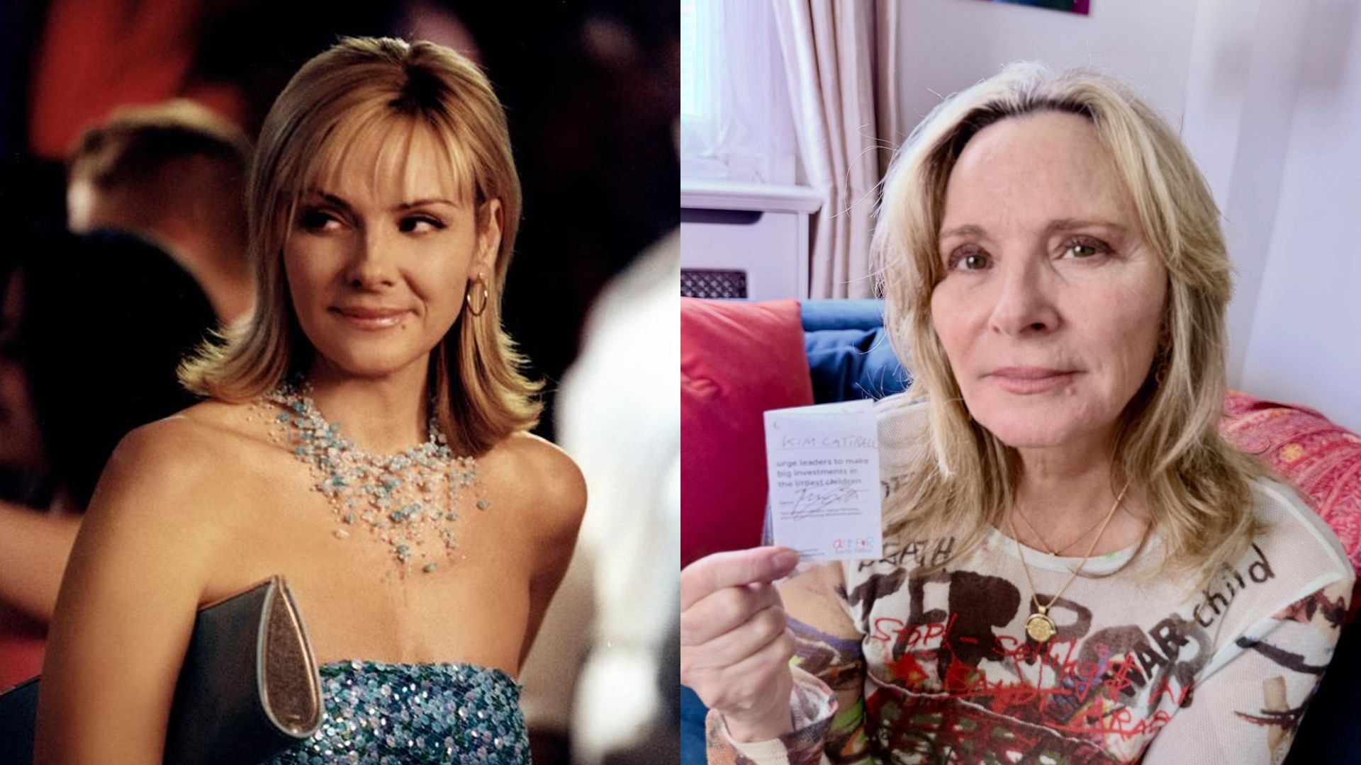 Ким Кэтролл в молодости и сейчас