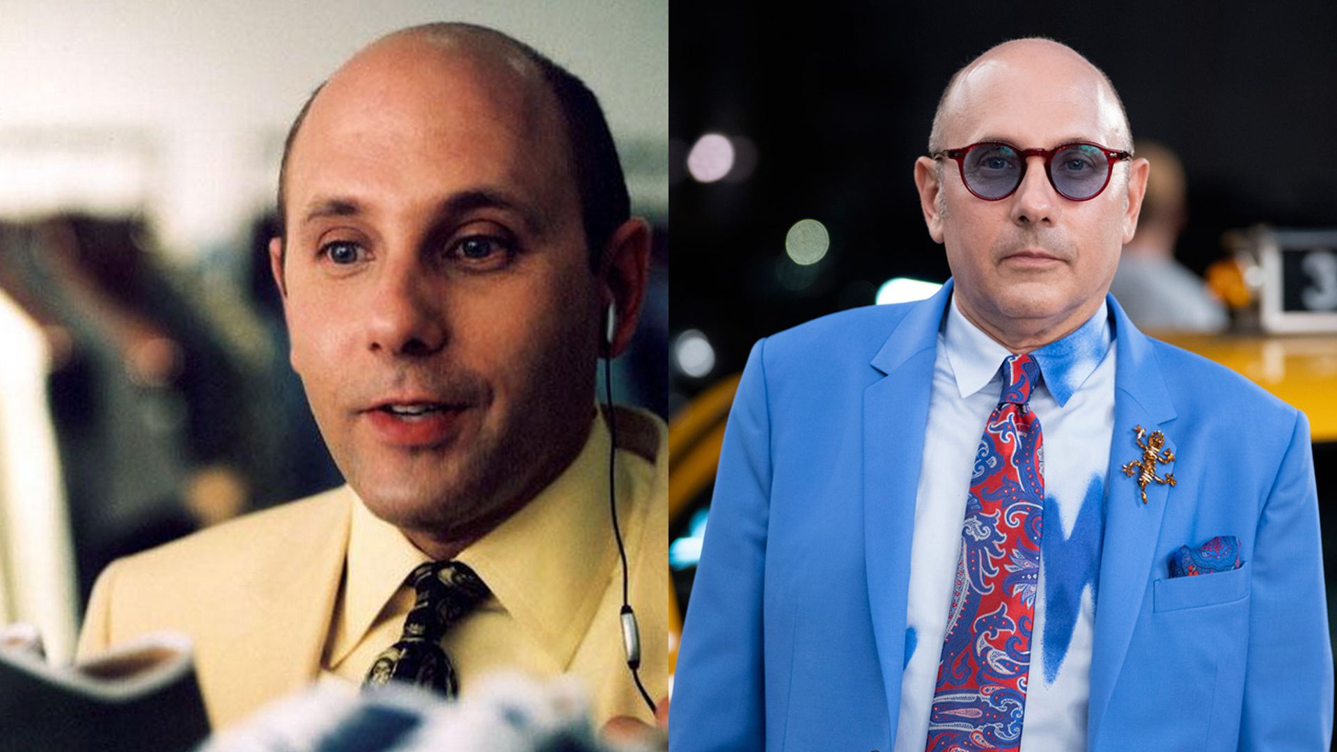 Уилли Гарсон в молодости и незадолго до смерти