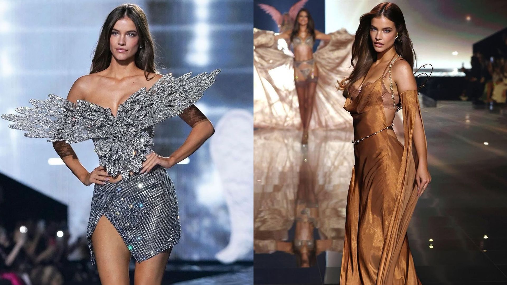Барбара Палвин на показе Victoria's Secret