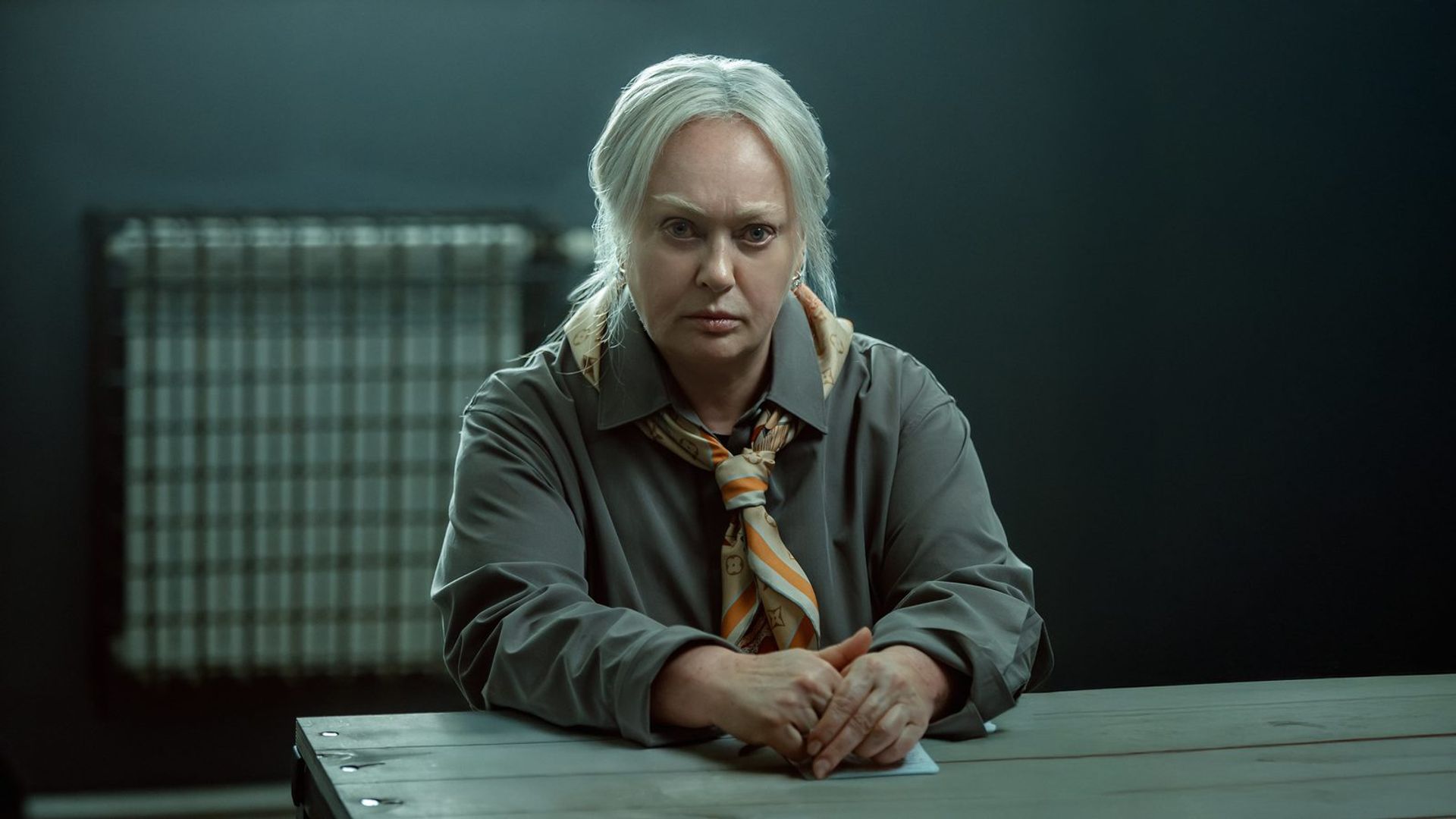 Лариса Гузеева на съёмках сериала "Холод"
