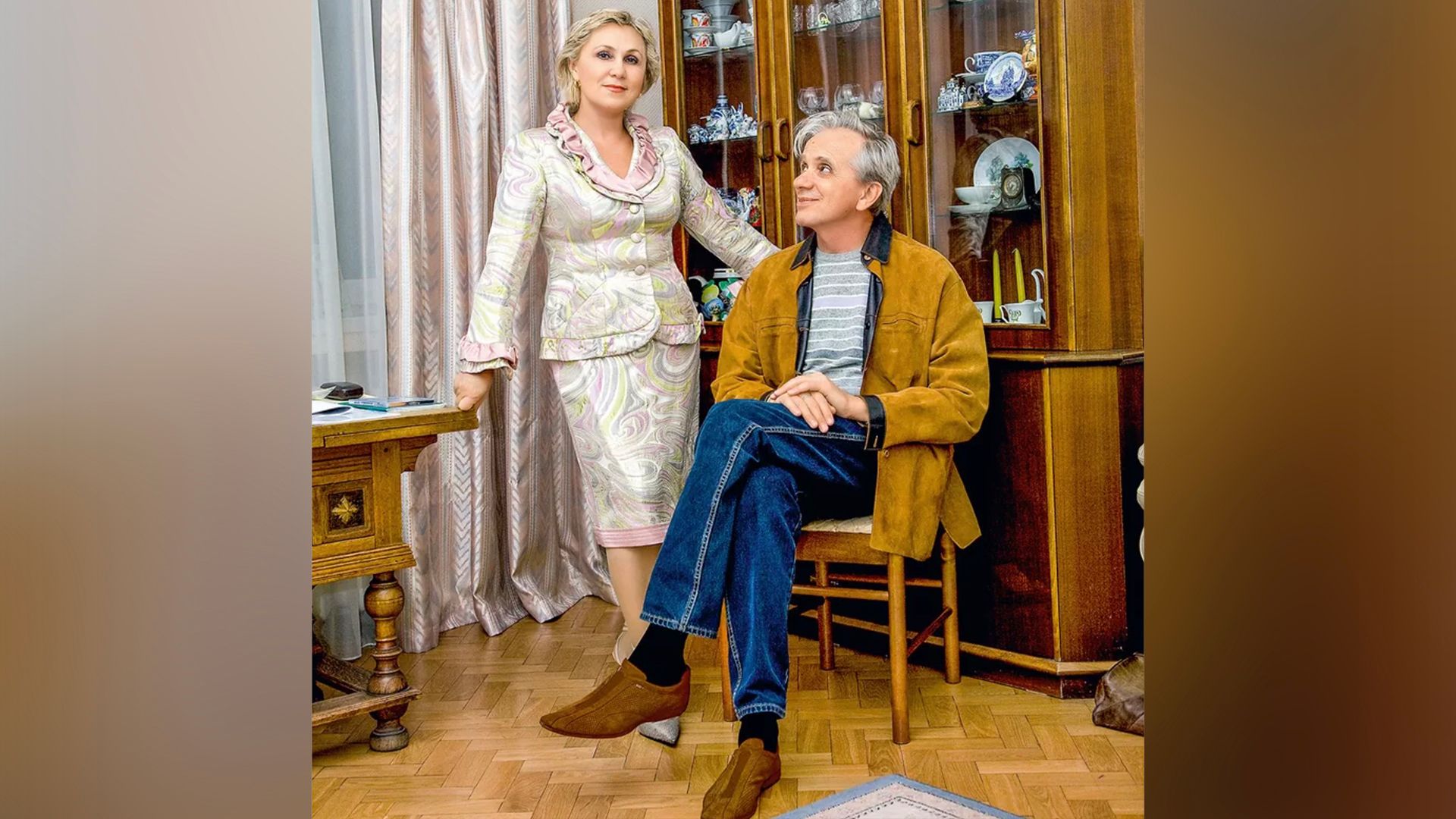 Евгений Стеблов и Любовь Глебова