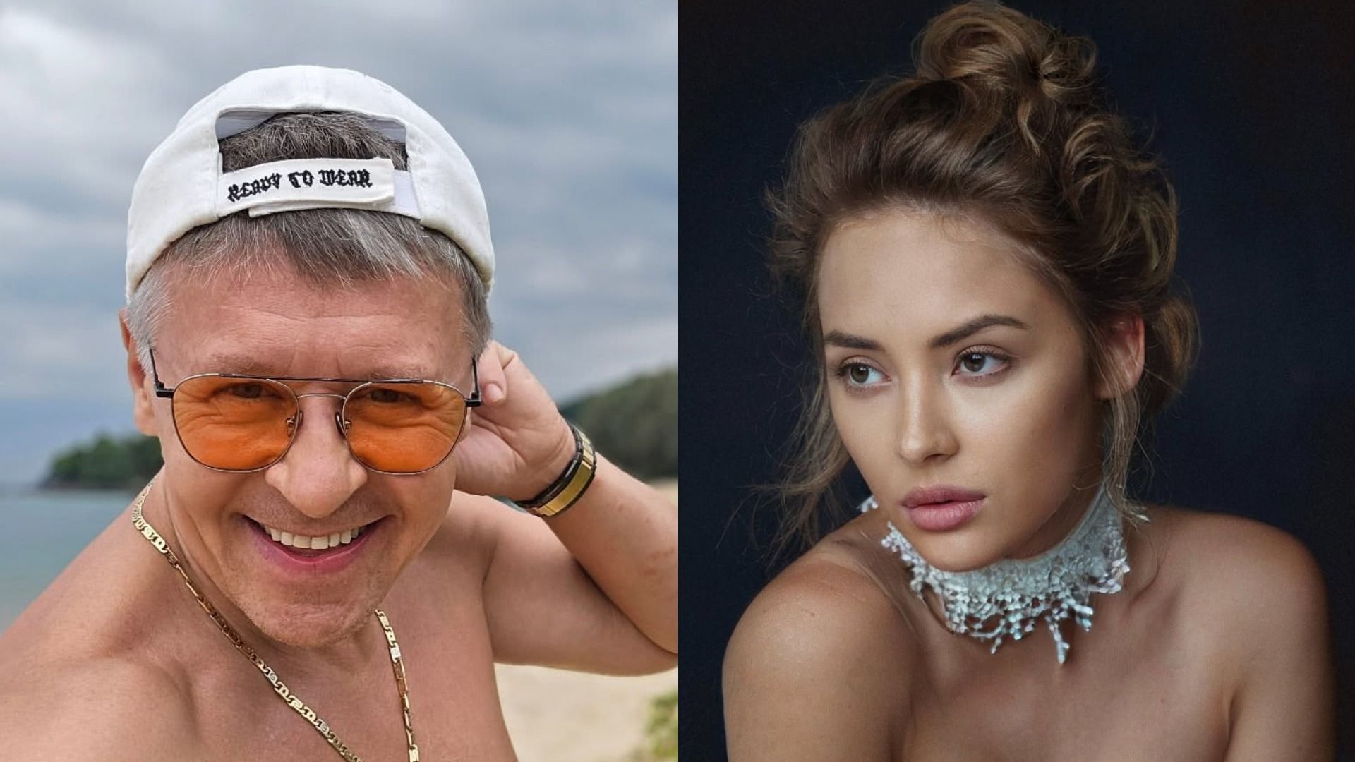 Юморист Сергей Исаев и актриса Виталина Протасова