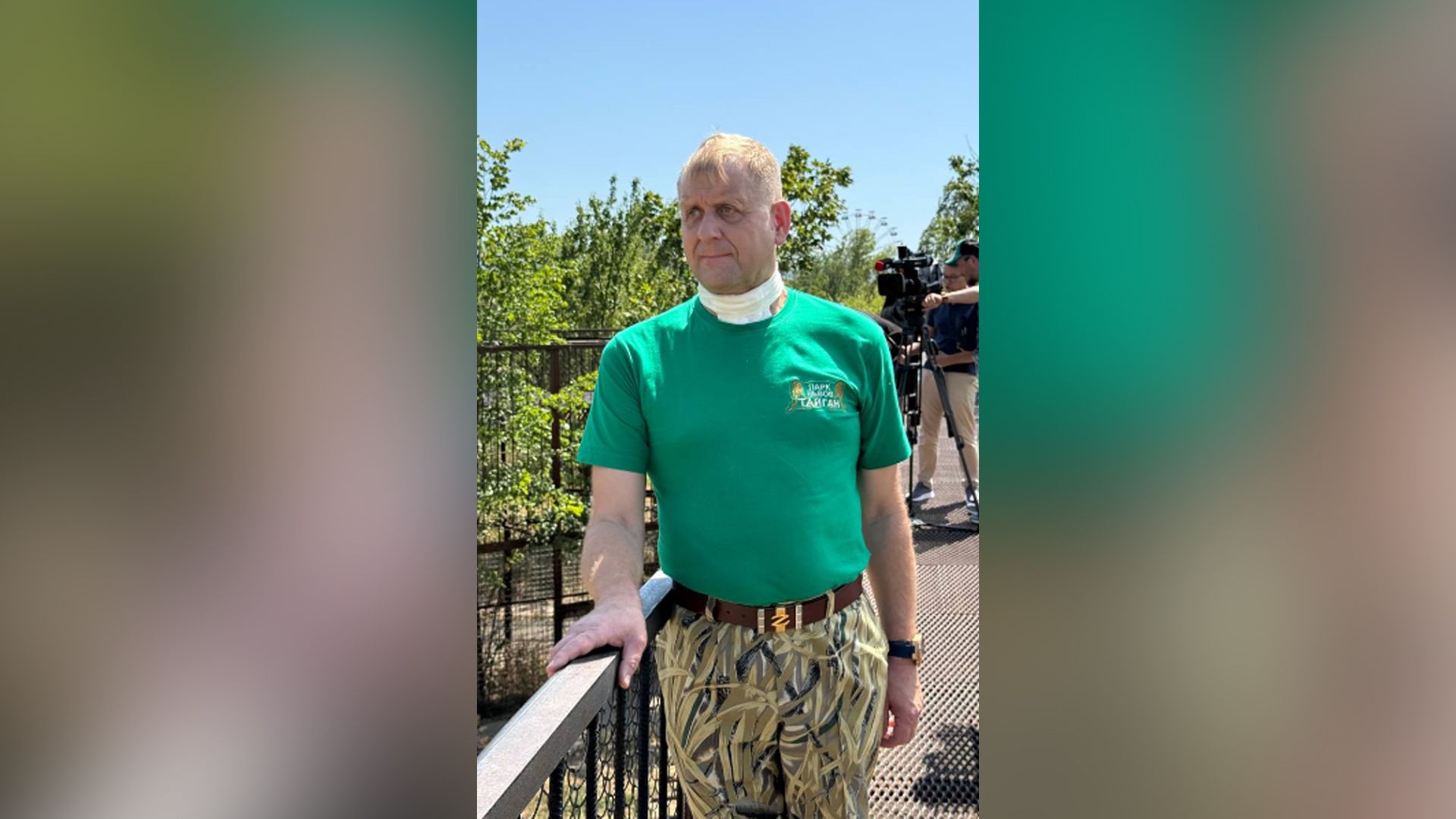 Олег Зубков после нападения