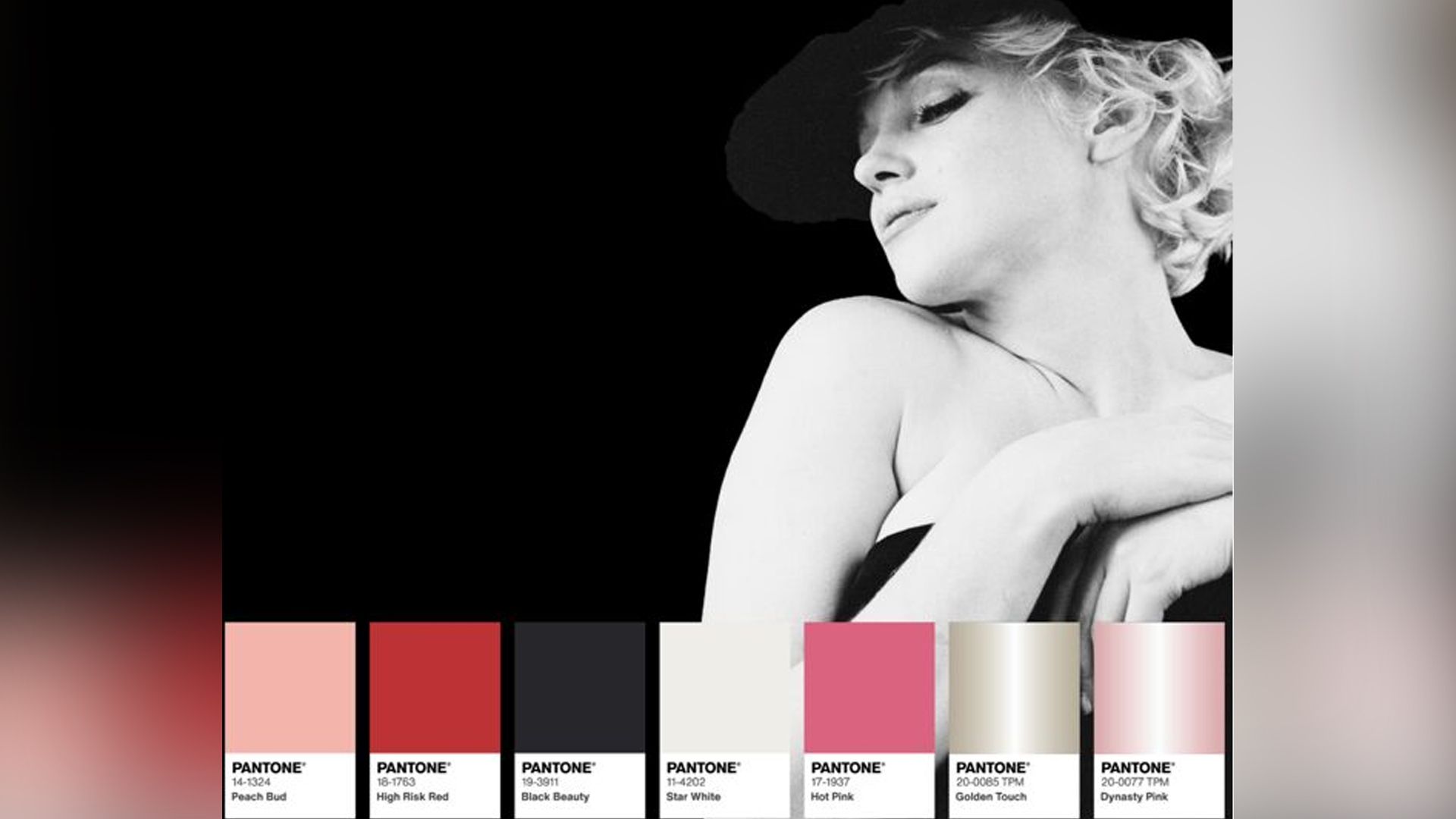 "Палитра Мэрилин Монро" от Pantone
